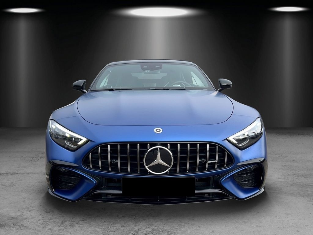 MERCEDES SL 43 AMG ROADSTER | SKLADEM | NĚMECKÉ PŘEDVÁDĚCÍ AUTO | MODRÁ MATNÁ | ČERNÁ KŮŽE | MAXIMÁLNÍ VÝBAVA | 2.0 TURBO BENZÍN 380 KONÍ | VIP SLEVA | NÁKUP ONLINE | AUTOiBUY.com